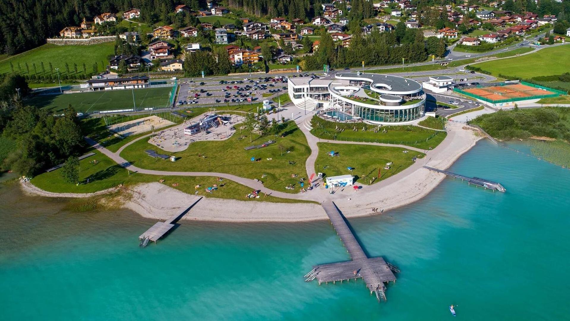 Urban Alpine Penthouse With Lake View Maurach  Buitenkant foto